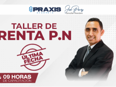 Taller impuesto de renta persona natural última fecha realizado los días 23,24 y 25 de julio del 2025 con una duración de 9 horas