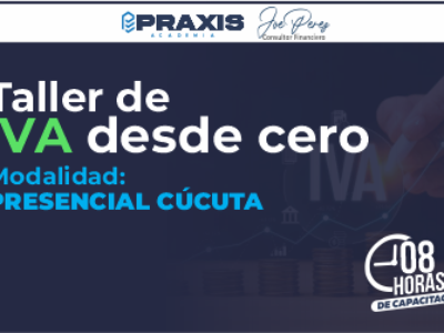 Taller PRESENCIAL Cúcuta de IVA desde cero realizado los días 26 de septiembre al 4 de octubre con una duración de 18 horas