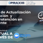 Taller de actualización de Retención y autorretención en la fuente realizado los días Fecha: 22, 23, 28 y 29 octubre del 2025 con una duración de 12 horas