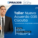 Taller nuevo acuerdo 035 ICA (virtual) realizado el día 23 de enero con una duración de 3 horas