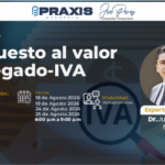 Talle Impuesto al valor agregado – IVA, realizado los días 18, 19, 24 y 25 de agosto 2026 con una duración de 12 horas.